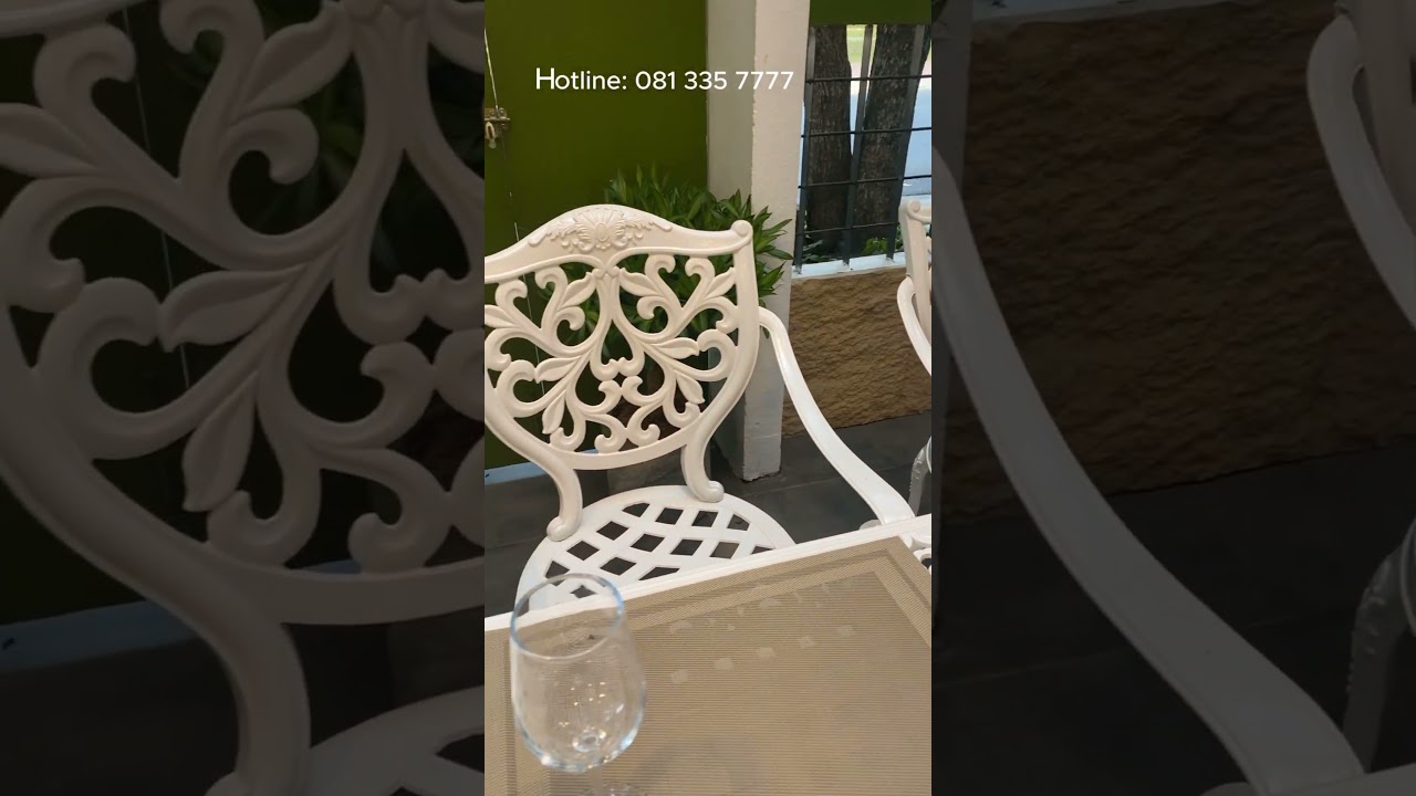 Bàn ghế sân vườn nhôm đúc BG-22CNT - Vườn An Nam