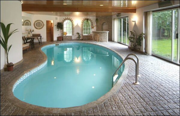 bể bơi trong nhà đẹp