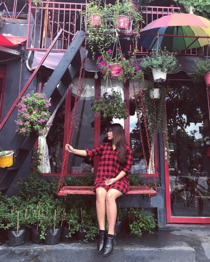 Xich Du Quan Cafe Trang Tri Quan Cafe Bang Xich Du