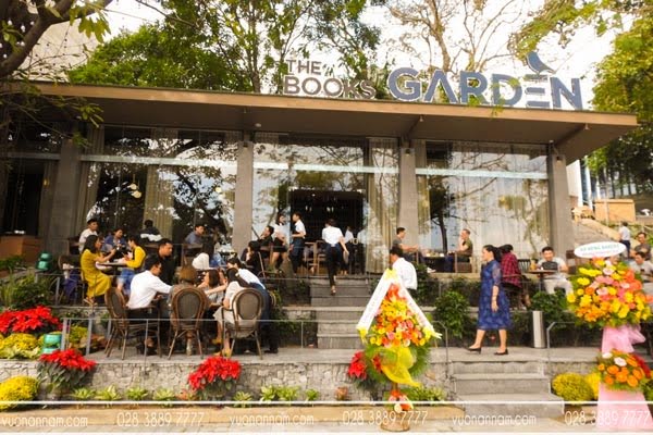 The Books Garden Khong Gian Thanh Binh Trong Long Pho Thi