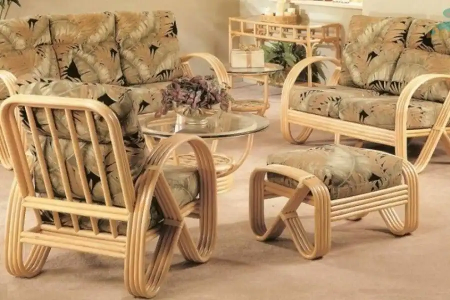 Bàn ghế mây cho phòng khách