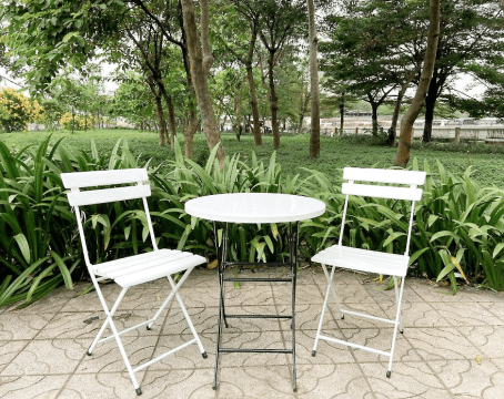 Dau Chi La Mot Bo Ban Ghe Ban Ghe Cafe Xep Gap