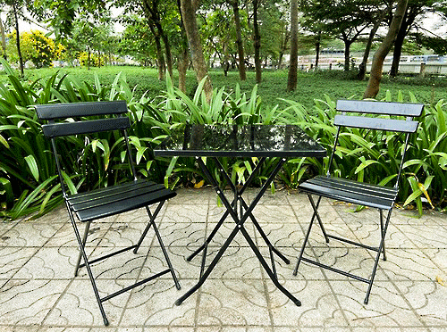 Dau Chi La Mot Bo Ban Ghe Ban Ghe Cafe Xep Gap