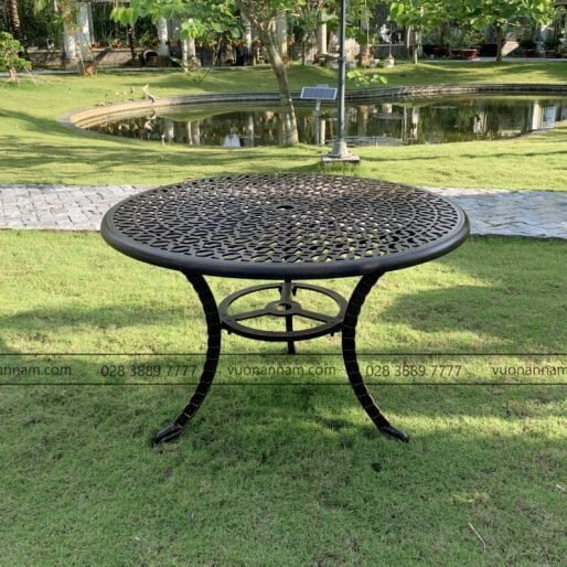 Bộ Bàn Ghế Nhôm Đúc Cổ Điển BG-20