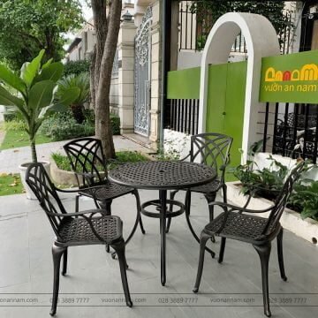 Bo Ban Ghe San Vuon Biet Thu Bg 21