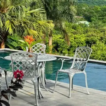 Tiết lộ 5 kinh nghiệm mua bàn ghế nhôm đúc cho sân vườn