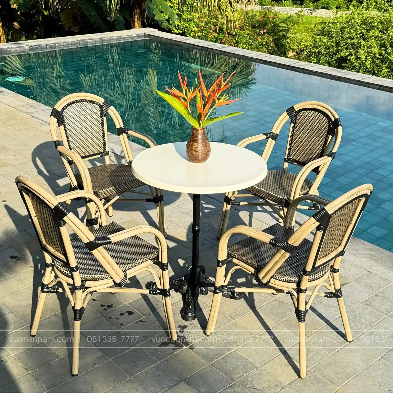 Bộ bàn ghế cafe ngoài trời BTL-GC081 (6)