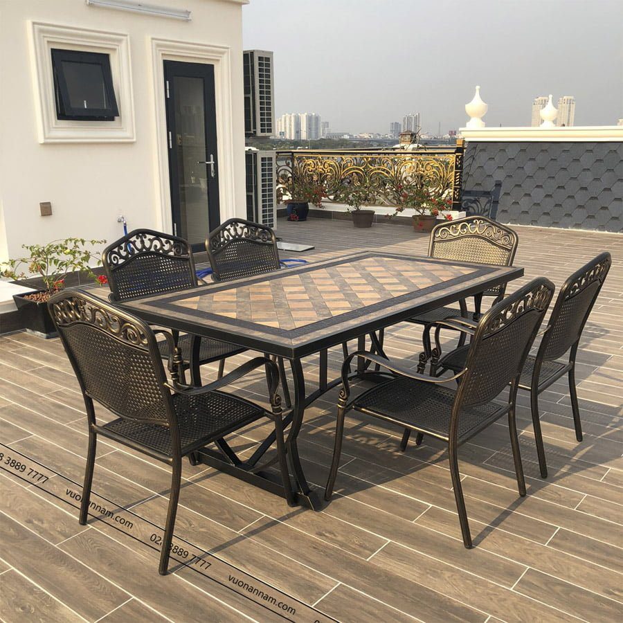 Bộ Bàn Ghế Tiệc Ngoài Trời BG-05CNM sang trọng & đẳng cấp Bộ Bàn Ghế Tiệc Ngoài Trời BG-05CNM