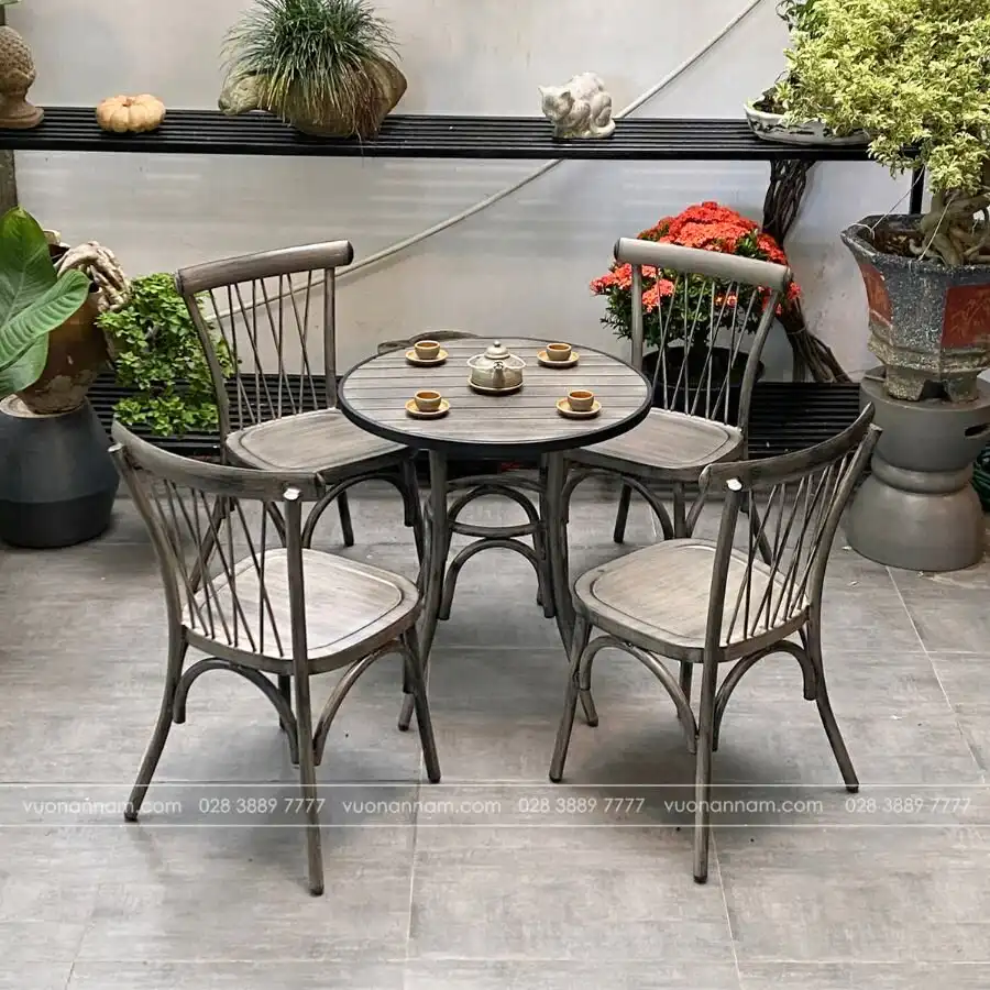 Bộ bàn ghế ngoài trời CF-J01