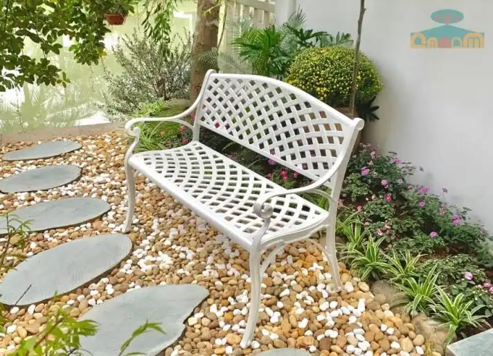 Ghế công viên tạo cảm giác thoải mái cho người sử dụng