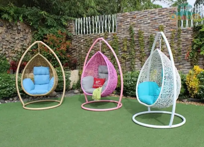 Xích đu giọt nước là lựa chọn dành cho không gian