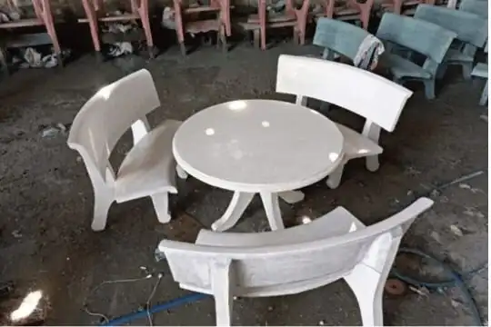 Cách làm bàn ghế đá - Vườn An Nam