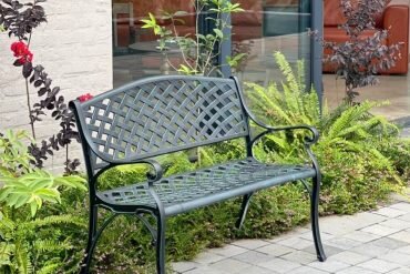 Ghế công viên nhôm đúc GCV-09X