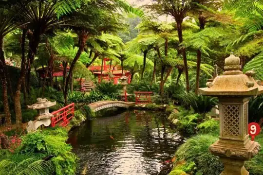 Phong cách sân vườn Phương Đông