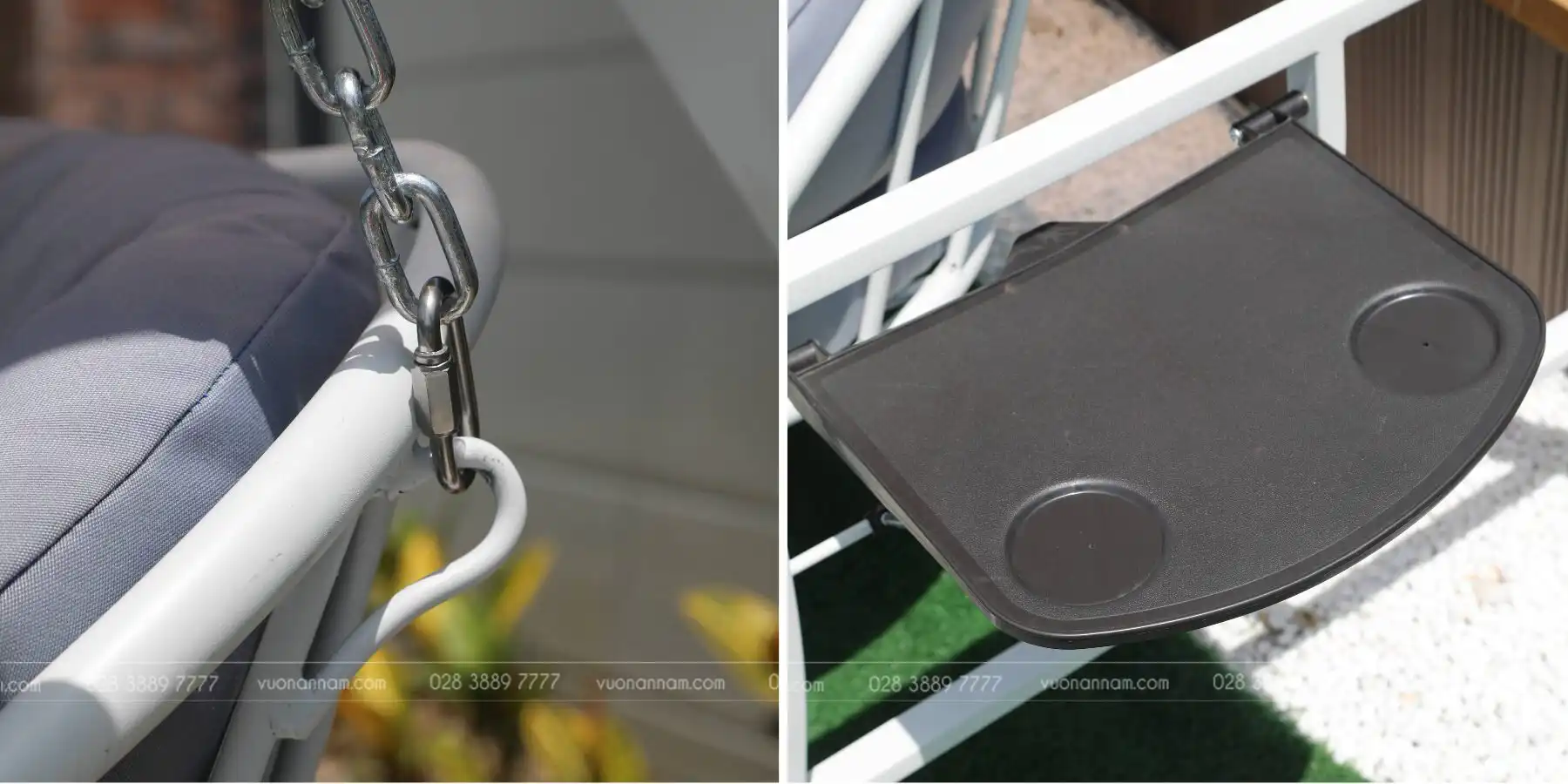 Xích đu XD-2CT tiện lợi dễ dàng điều chỉnh