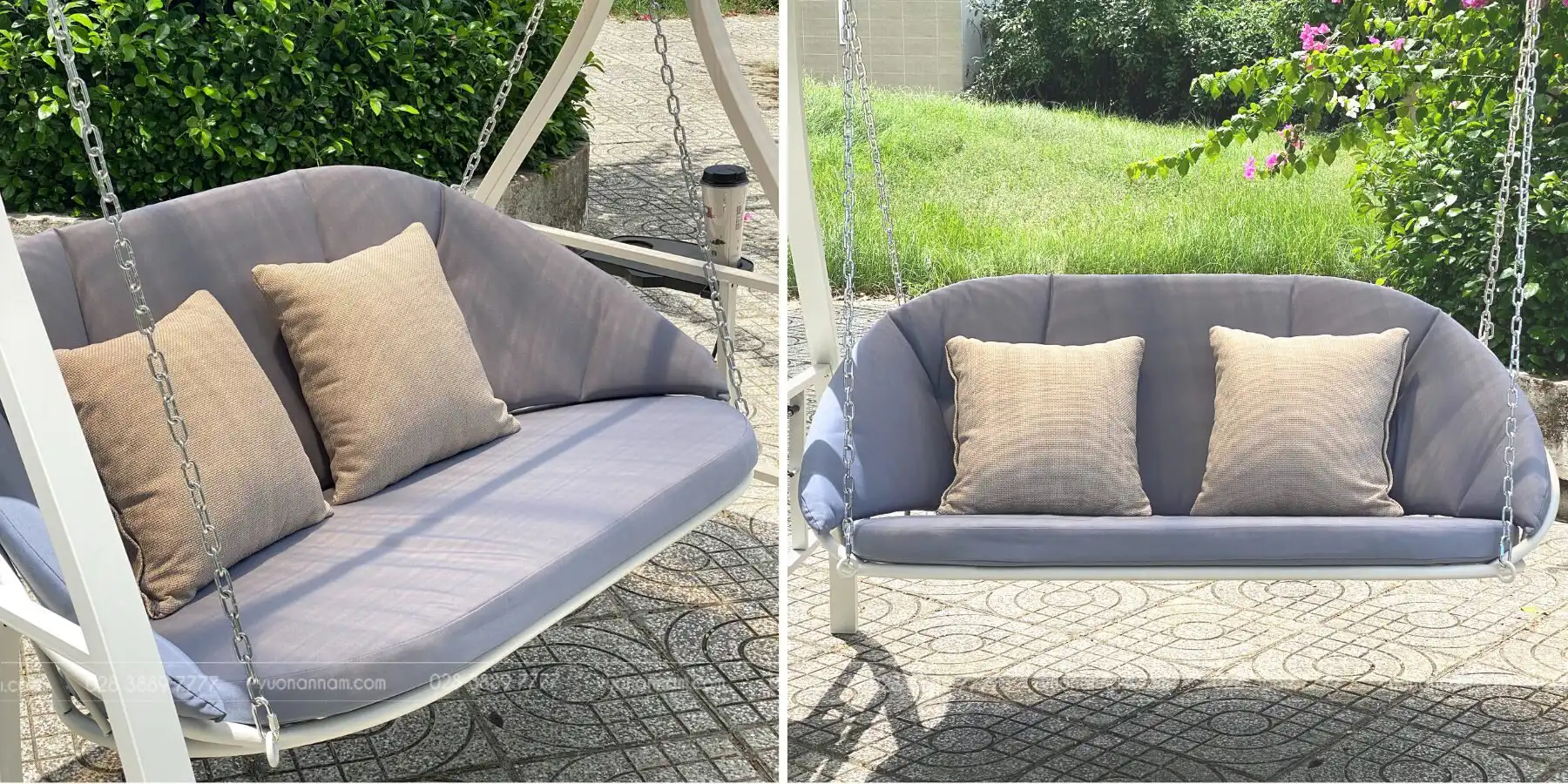 Xích đu sân vườn XD-2CT