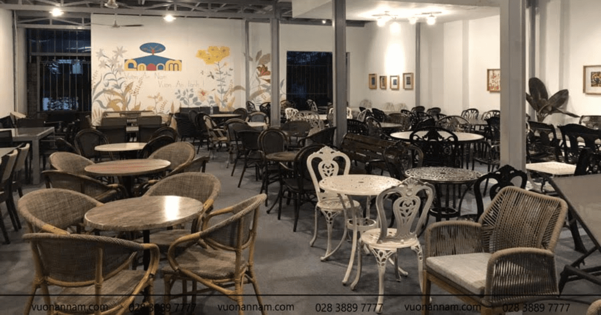 Cửa hàng Bàn ghế nhôm đúc tại Hà Nội - HCM - Đà Nẵng