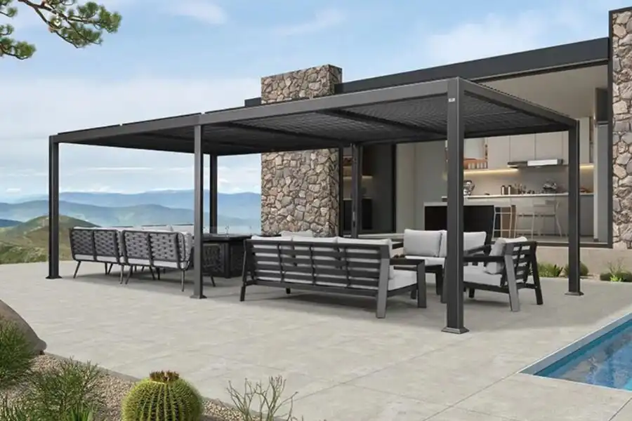 Pergola aluminum là chìa khóa để tối ưu hóa trải nghiệm cuộc sống của bạn và gia đình