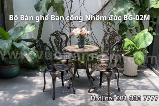 Top 5 bộ bàn ghế ngoài trời bán chạy nhất