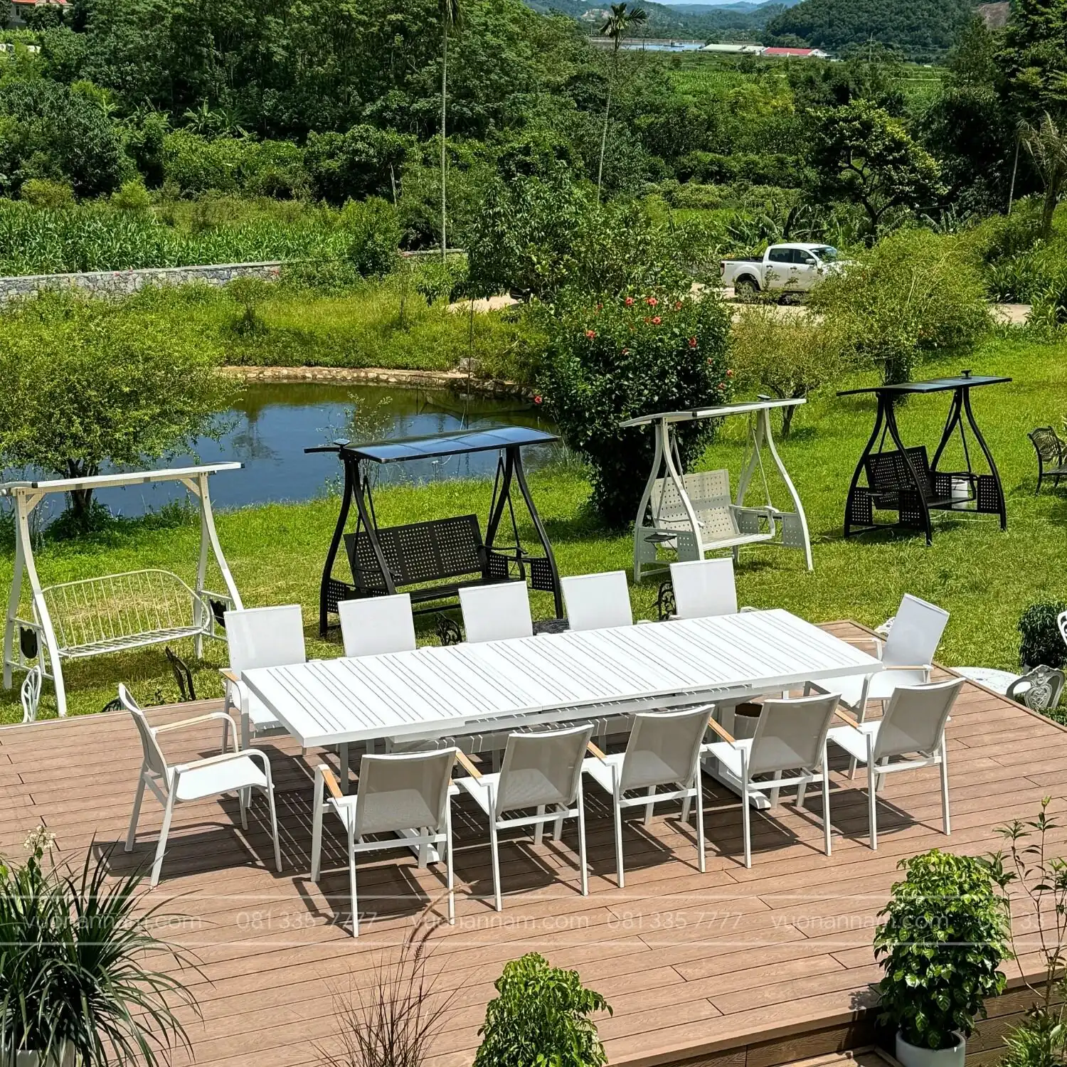 Bộ bàn ghế ngoài trời BKD-01T (4)