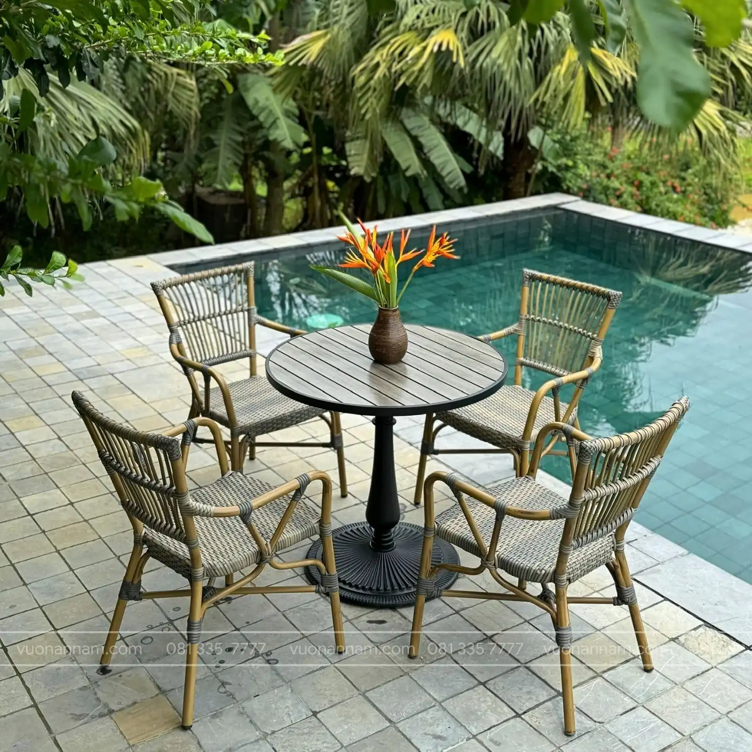 Bộ bàn ghế cafe ngoài trời BCF-GC07 (4)