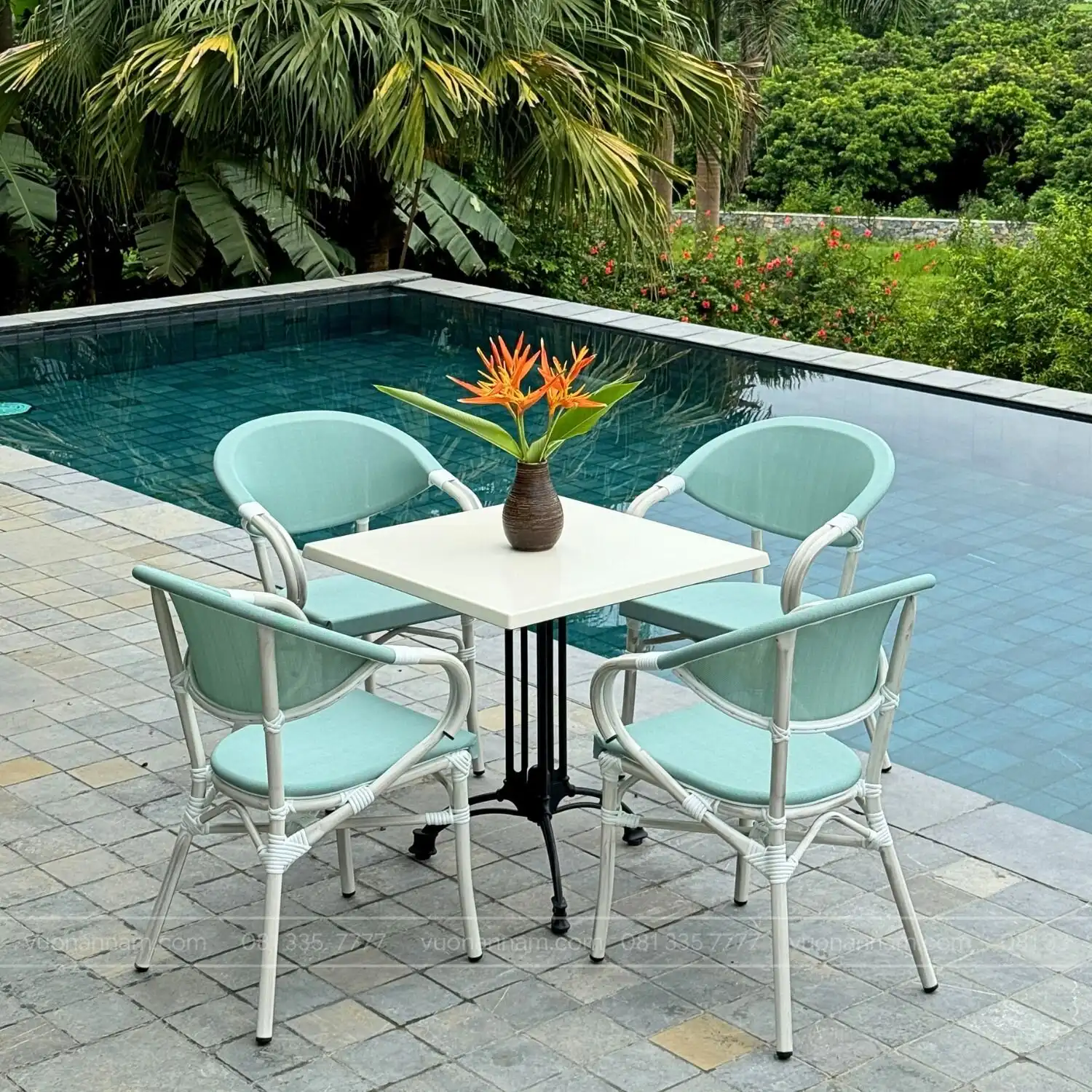 Bộ bàn ghế cafe ngoài trời BTL-GC01X (6)