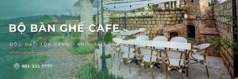 Bộ bàn ghế cafe