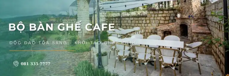 Bộ bàn ghế cafe