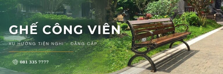 Ghế công viên – Ghế băng dài