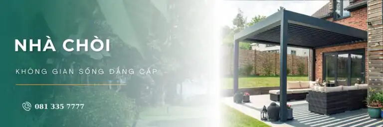 Nhà chòi sân vườn