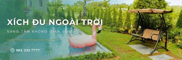 Ghế Xích Đu Ngoài Trời - Sân Vườn