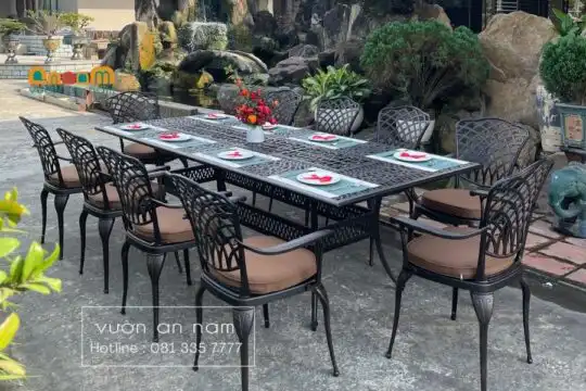 Xu hướng ngoại thất sân vườn hiện đại sang trọng