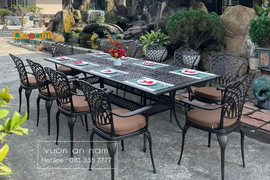 Xu hướng ngoại thất sân vườn hiện đại sang trọng