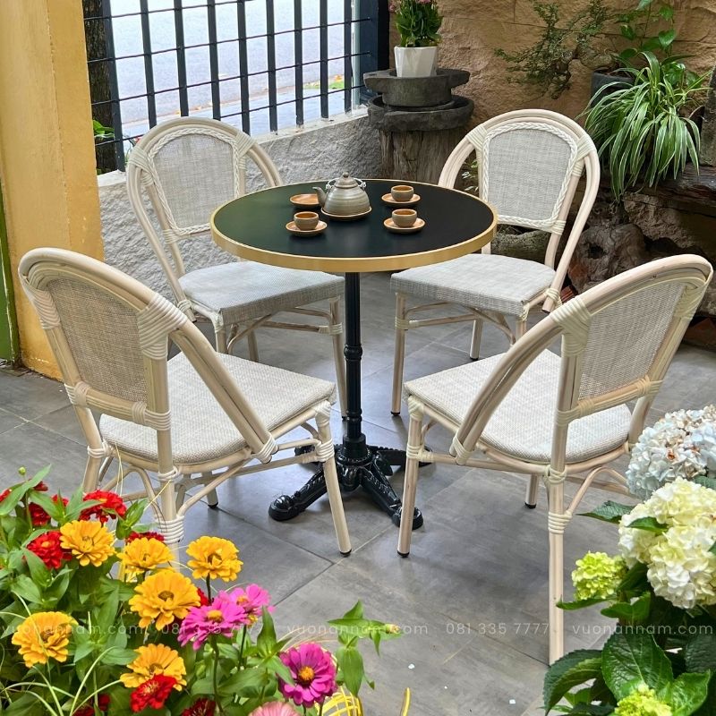 Bộ bàn ghế sân vườn ngoài trời BGC-09T