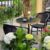 Bộ bàn ghế cafe ngoài trời BCF-10
