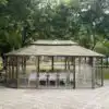 Nhà chòi sân vườn nhập khẩu - Gazebo GZB-2
