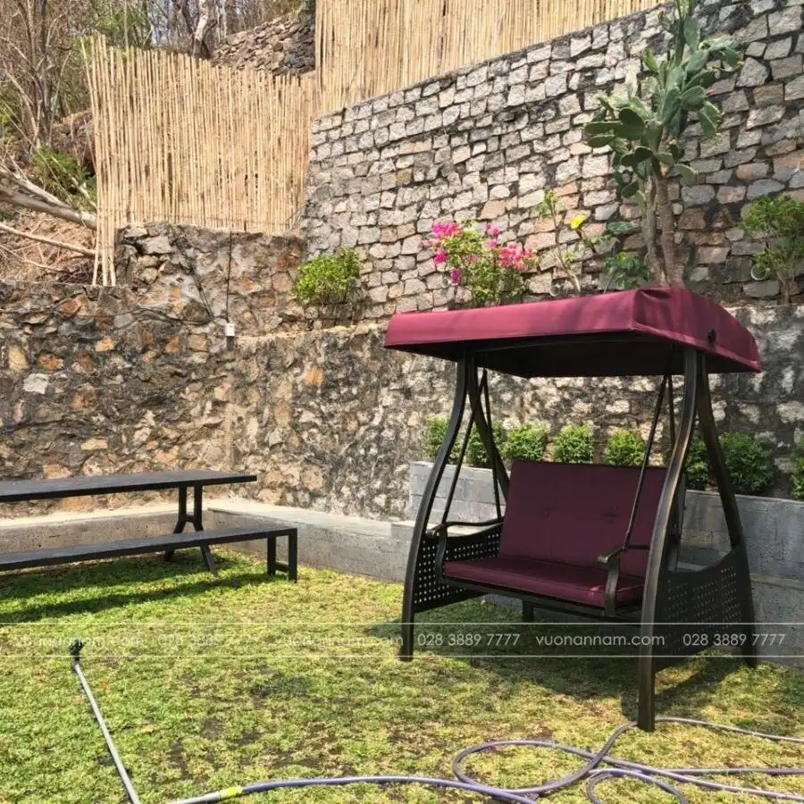 Xích đu ngoài trời XD-2A - Ảnh 2