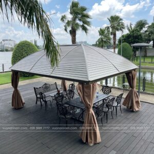 Nhà chòi sân vườn nhập khẩu - Gazebo GZB-3