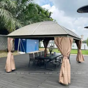 Alternative view of Nhà chòi sân vườn nhập khẩu - Gazebo GZB-3
