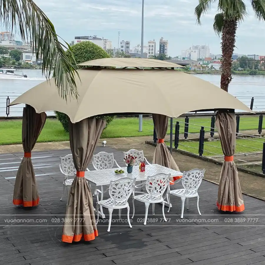 Nhà chòi sân vườn nhập khẩu - Gazebo GZB-1