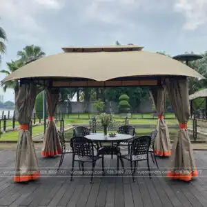 Alternative view of Nhà chòi sân vườn nhập khẩu - Gazebo GZB-1