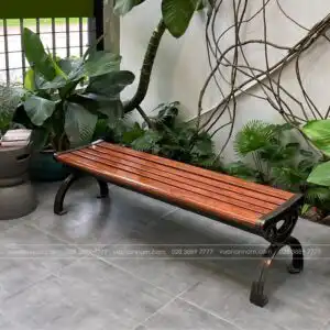 Ghế công viên không tựa lưng GCV-07