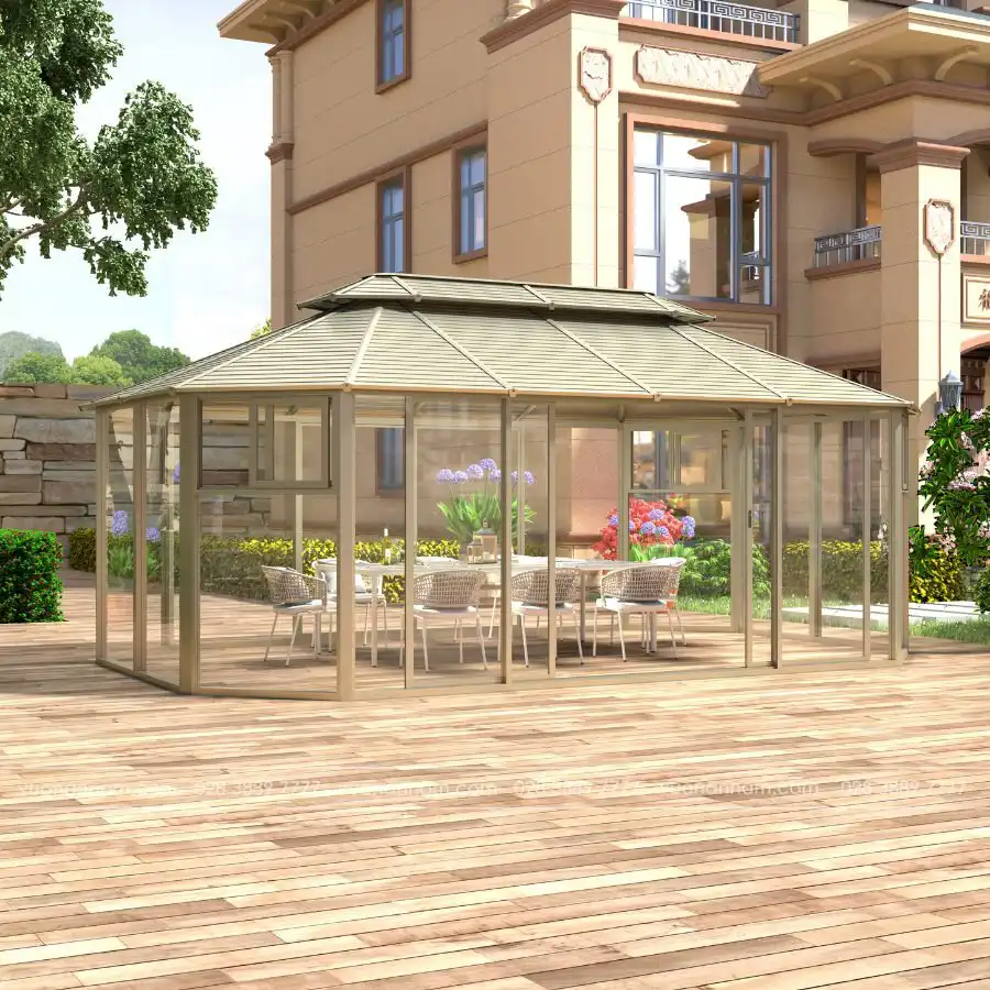 Nhà chòi sân vườn nhập khẩu - Gazebo GZB-2 - Ảnh 6
