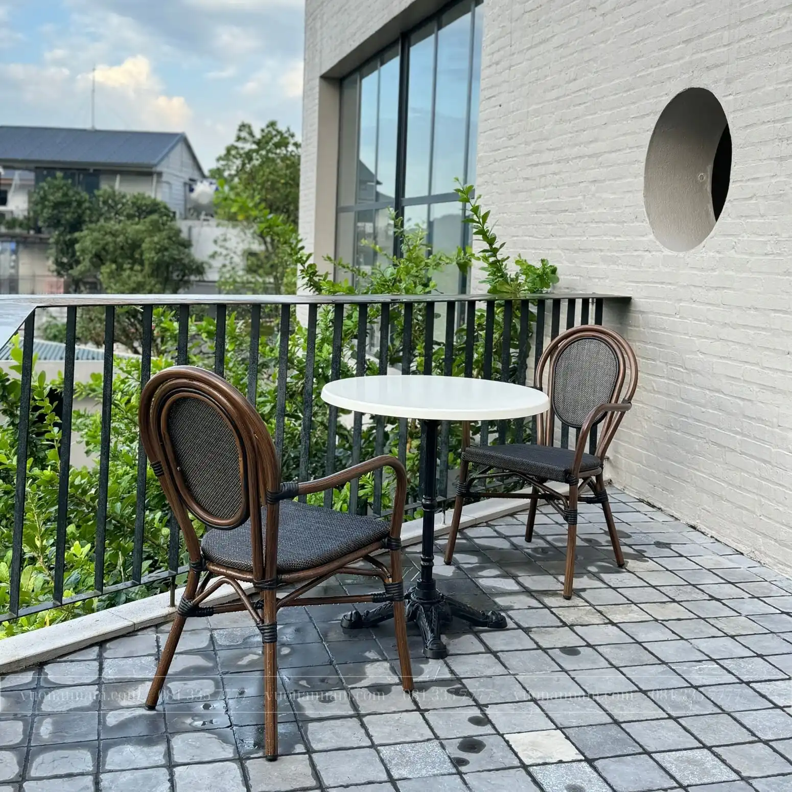 Bộ bàn ghế ban công BC-03 - Ảnh 2
