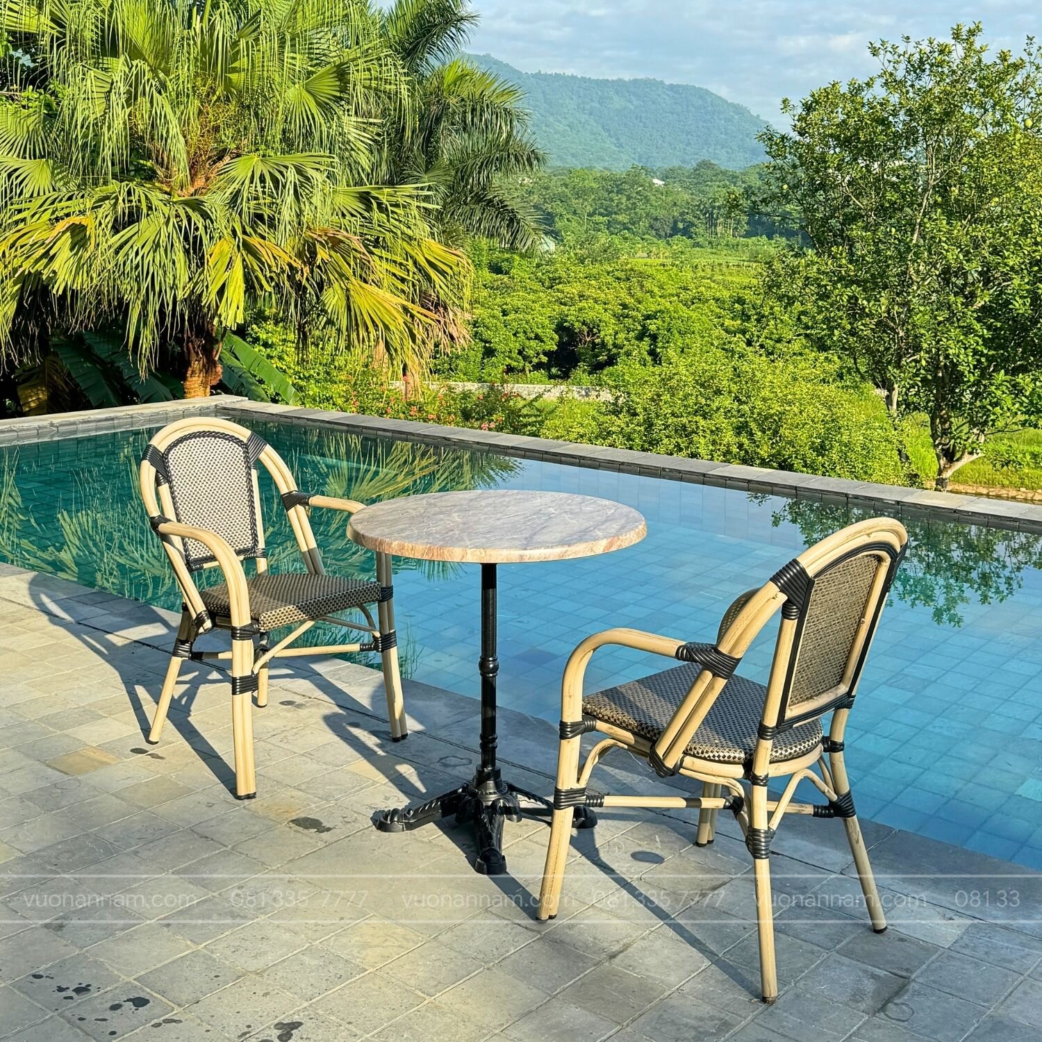 Bộ bàn ghế ban công BC-081 - Ảnh 4