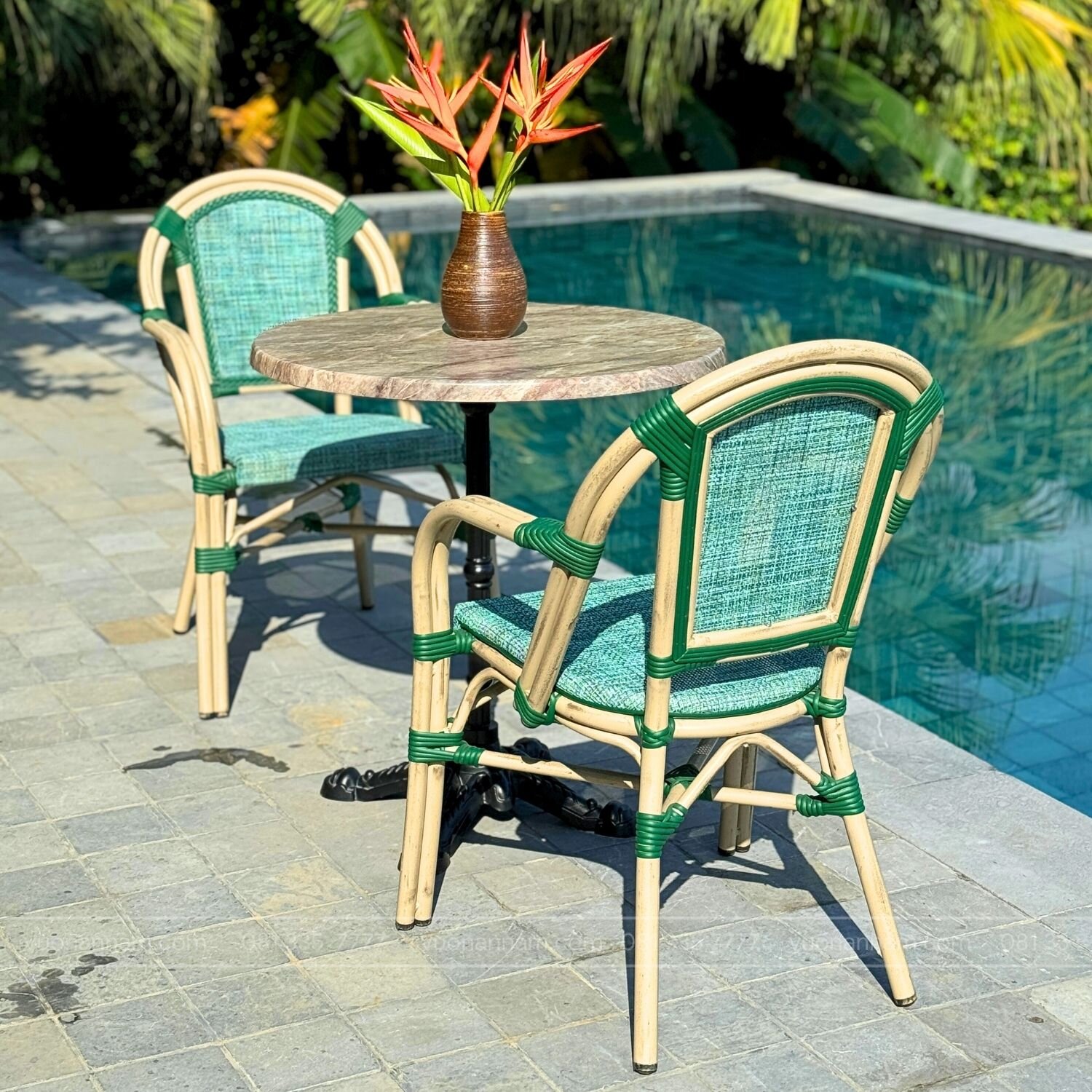 Bộ bàn ghế ban công BC-082 - Ảnh 2