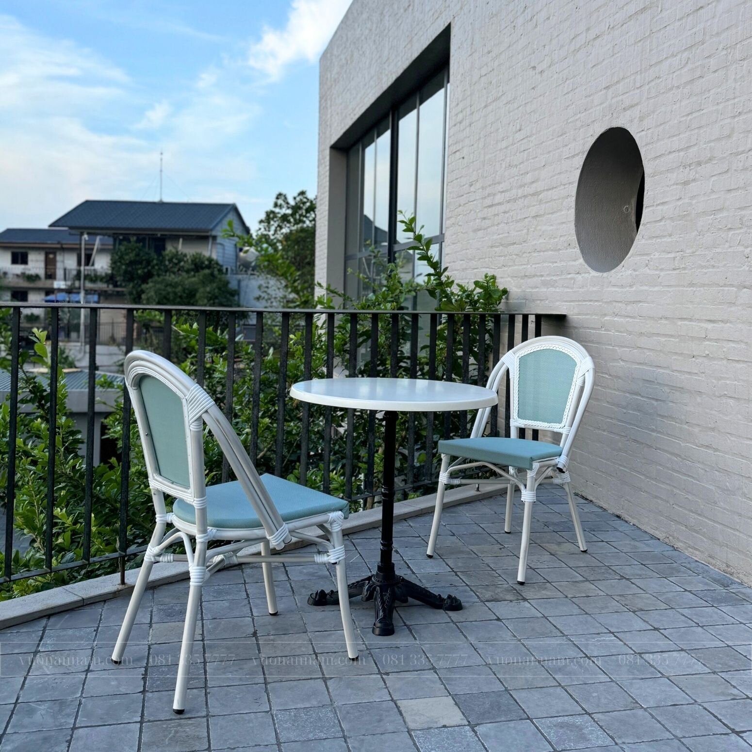Bộ bàn ghế ban công BC-09X - Ảnh 2