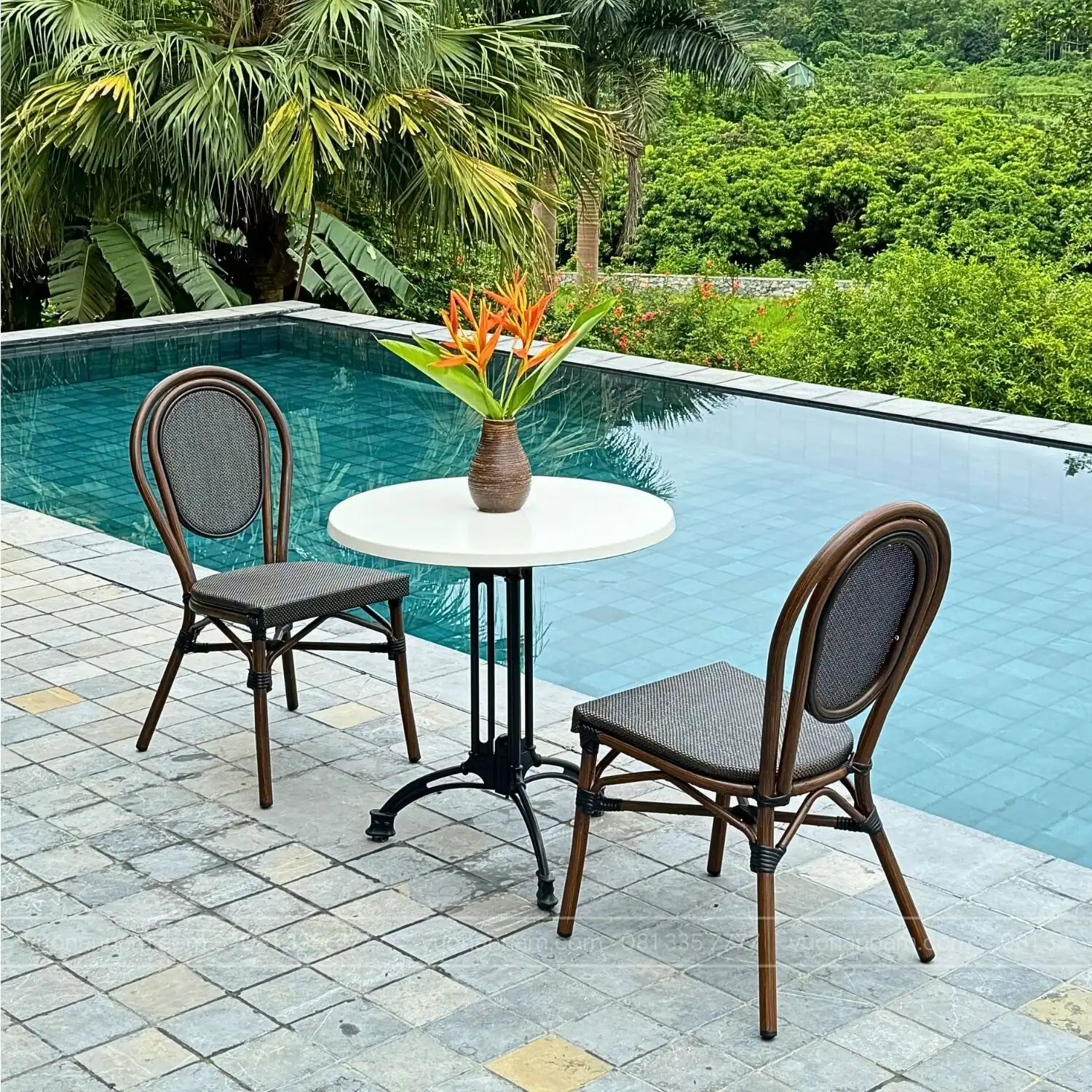 Bộ bàn ghế ban công BC-KT03D - Ảnh 2