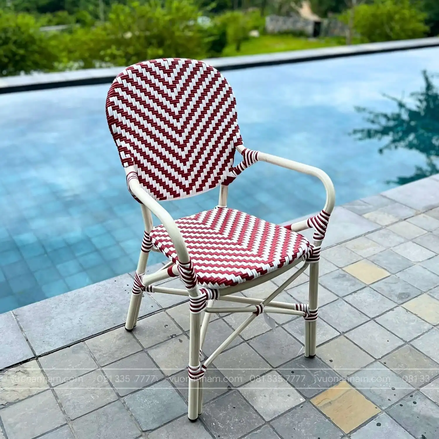 Bộ bàn ghế cafe ngoài trời BGM-05 - Ảnh 4