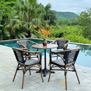 Bộ bàn ghế cafe ngoài trời BGM-02